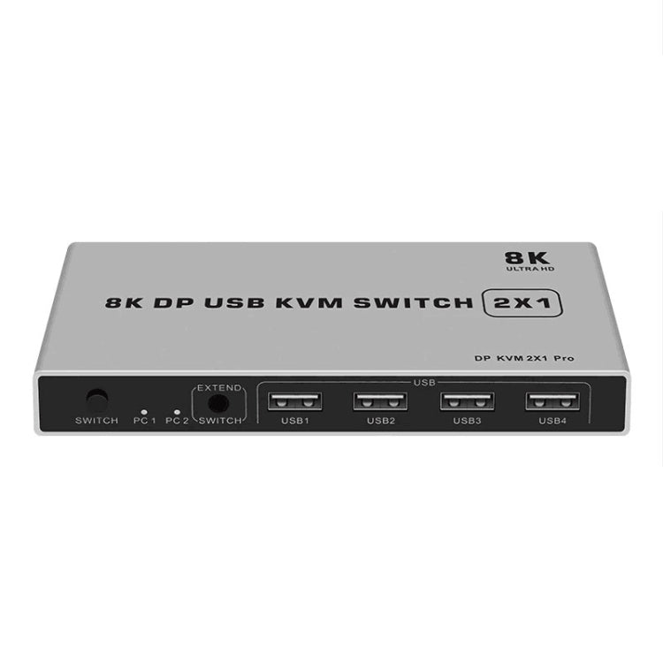 8K KYSW59 60HZ DP USB KVM Switch 2-in-1 Computer Sharing Device - Switch by buy2fix | Online Shopping UK | buy2fix