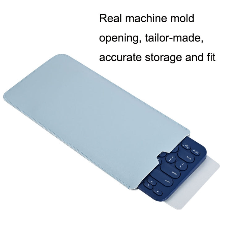 K380 Collection Bag Light Portable Dustproof Keyboard Protective Cover(Light Blue) - Other by buy2fix | Online Shopping UK | buy2fix