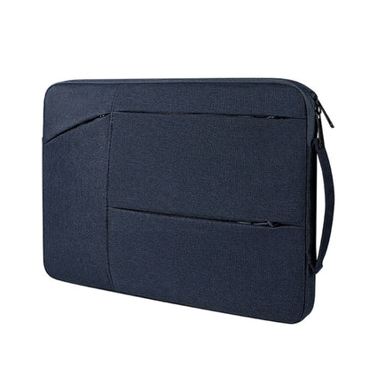 ST02 Large-capacity Waterproof Shock-absorbing Laptop Handbag, Size: 13.3 inches(Navy Blue) - 13.3 inch by buy2fix | Online Shopping UK | buy2fix