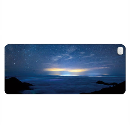 Intelligent Timing Heating Waterproof Warm Mouse Pad CN Plug, Size: 60x36cm(Starry Sky) - Mouse Pads by buy2fix | Online Shopping UK | buy2fix