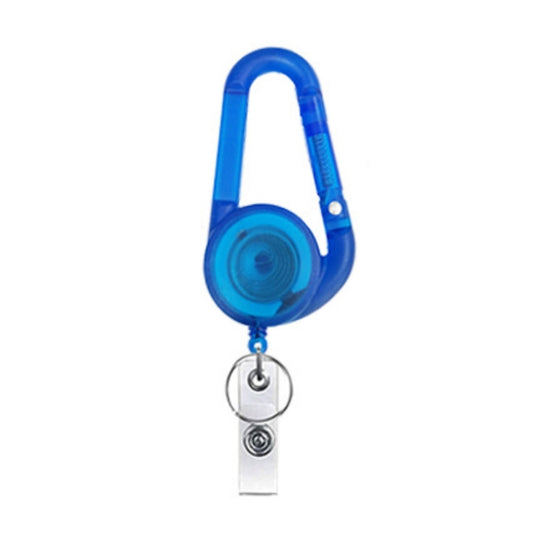 Retractable Mountain Buckle Keychain(Blue) - In Car by buy2fix | Online Shopping UK | buy2fix