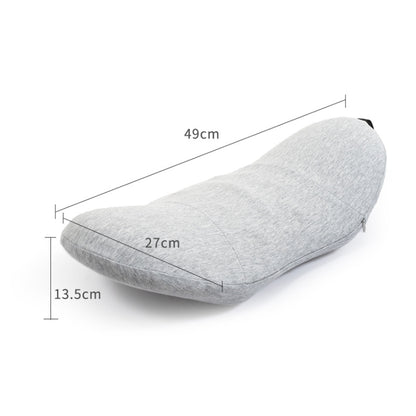 Memory Foam Lumbar Spine Cushion Pregnant Women Sleeping Lumbar Pillow(Dark Gray) - Home & Garden by buy2fix | Online Shopping UK | buy2fix