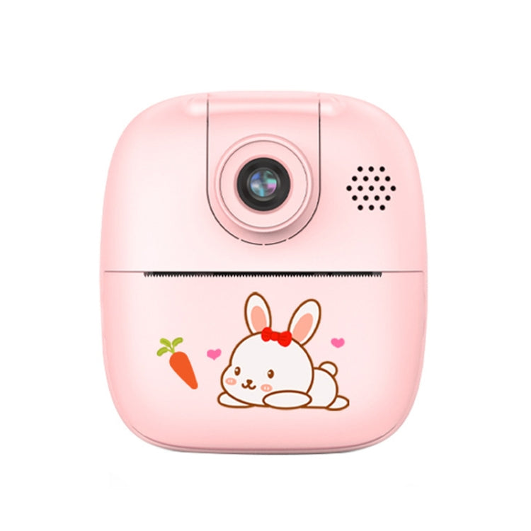 A18 HD Printable Cartoon Kids Digital Camera with Rotating Lens, Spec: Pink+32G - Consumer Electronics by buy2fix | Online Shopping UK | buy2fix