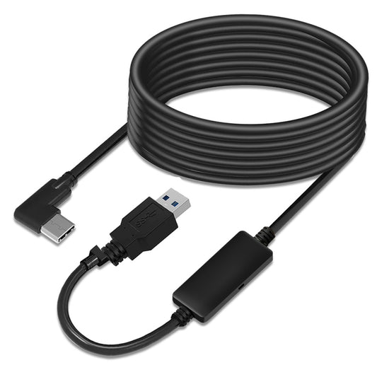 For Oculus Quest 2 USB To Type-C VR Link Charge Cable 5m(Black) - Consumer Electronics by buy2fix | Online Shopping UK | buy2fix