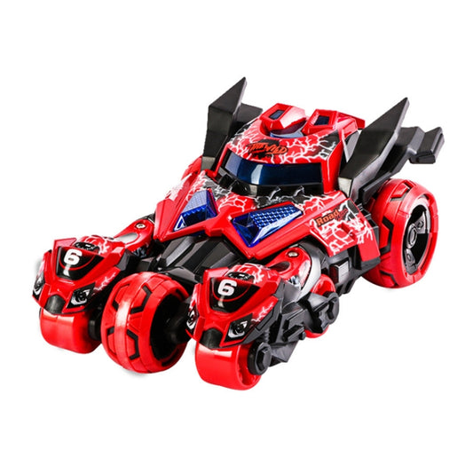 3 in 1 Alloy Catapult Car Model With Lights And Music(Red) - Model Toys by buy2fix | Online Shopping UK | buy2fix