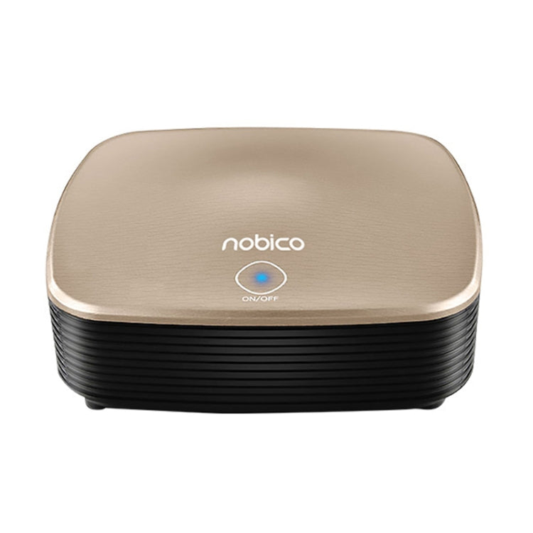 Nobico J007 USB Negative Ion Car Air Purifier, Style: English Modle(Water Pattern Gold) - Air Purifier by nobico | Online Shopping UK | buy2fix