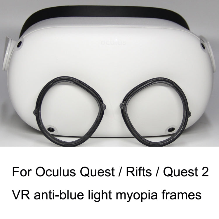 For Oculus Quest / Rifts / Quest 2 1pair VR All-in-one Glasses Frame Magnetic Suction Frame Can Match Myopic Lenses(Blue) - Consumer Electronics by buy2fix | Online Shopping UK | buy2fix