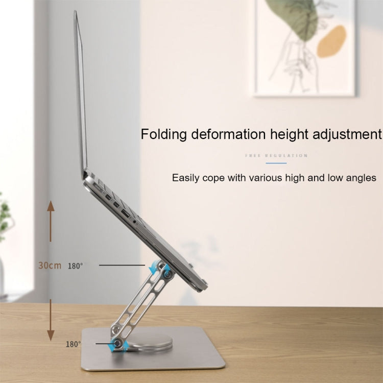 Multifunctional Desktop Foldable Rotating Laptop Cooling Bracket, Spec: SP-086 (Gray) - Computer & Networking by buy2fix | Online Shopping UK | buy2fix