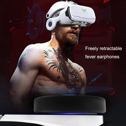 VR SHINECON G02EF+S6 Bluetooth Handle Mobile Phone 3D Virtual Reality VR Game Helmet Glasses With Headset - Consumer Electronics by VR SHINECON | Online Shopping UK | buy2fix