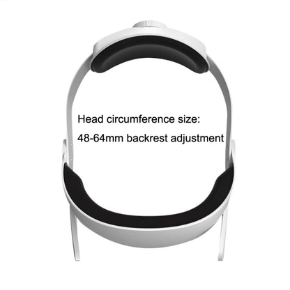 For Oculus Quest 2 VR SHINECON OS01 Adjustable All -In -One Head Strap VR Accessories(White) - Consumer Electronics by buy2fix | Online Shopping UK | buy2fix