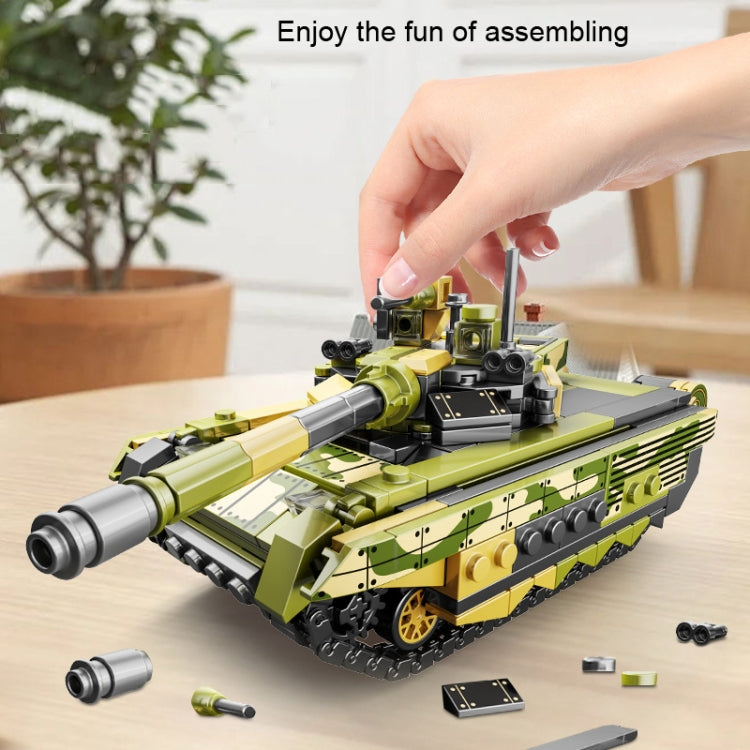 22009 T-62 CAYI Tank Model Assembled Puzzle Building Blocks Children Toys - Building Blocks by CAYI | Online Shopping UK | buy2fix