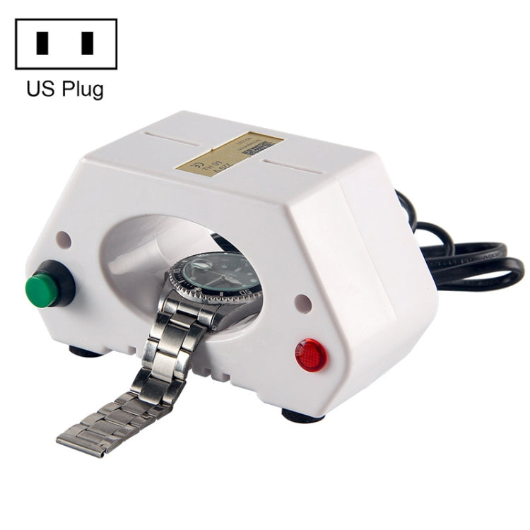 Watch Repair Tool Demagnetization Instrument Mechanical Watch Demagnetizer, Style: White Professiona US Plug - Watch Repair Tools by buy2fix | Online Shopping UK | buy2fix