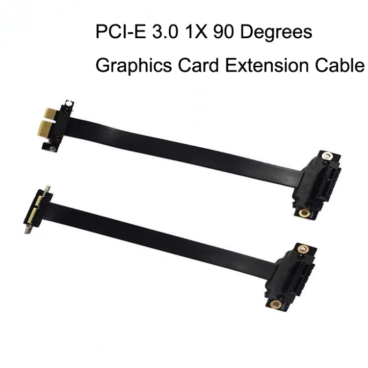 PCI-E 3.0 1X 90 Degrees Graphics Card / Wireless Network Card Extension Cable, Cable Length: 5cm -  by buy2fix | Online Shopping UK | buy2fix