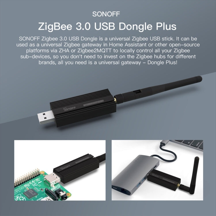 Sonoff  ZBDongle-P ZigBee 3.0 USB Gateway Smart Home ZigBee Bridge - Consumer Electronics by Sonoff | Online Shopping UK | buy2fix