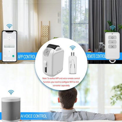 X101 Smart Home Automatic Curtain Machine With RC, Style: Track Model Double Host+Gateway - Consumer Electronics by buy2fix | Online Shopping UK | buy2fix