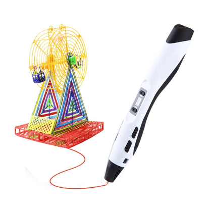 SL-300A  3D Printing Pen 8 Speed Control High and Low Temperature Version Support PLA/ABS/PCL Filament(White) - Consumer Electronics by buy2fix | Online Shopping UK | buy2fix