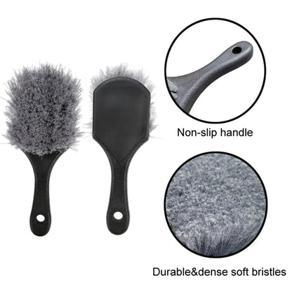 Multi-functional Wheel Washing Brush Carpet Cleaning Soft Brush, Color: Gray - In Car by buy2fix | Online Shopping UK | buy2fix