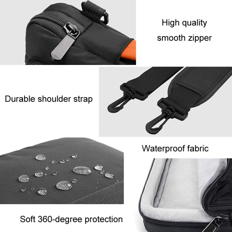 Computer Messenger Shoulder Bag Laptop Sleeve Bag, Size: 13.3-14 inch(Black) - 14.1 inch by buy2fix | Online Shopping UK | buy2fix