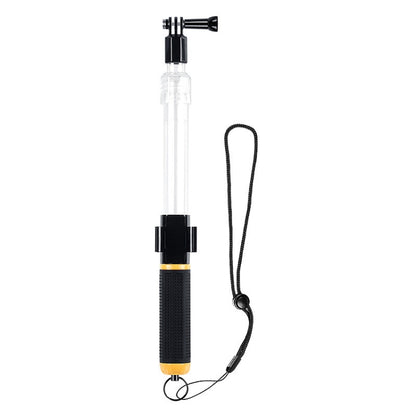 Transparent Retractable Selfie Stick Buoyancy Stick for Gopro Hero11 Black / HERO10 Black / HERO9 Black /HERO8 / HERO7 /6 /5 /5 Session /4 Session /4 /3+ /3 /2 /1 - Floating Grip & Ball by buy2fix | Online Shopping UK | buy2fix