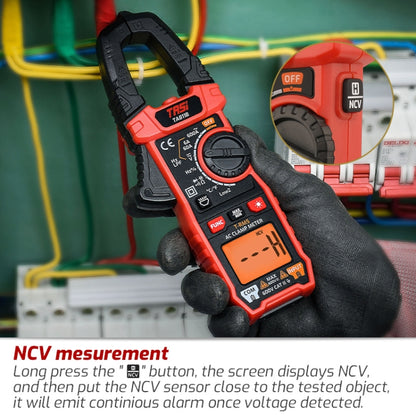 TASI TA811C Clamp Meter High Accuracy AC DC Voltage Ammeter - Digital Multimeter by TASI | Online Shopping UK | buy2fix