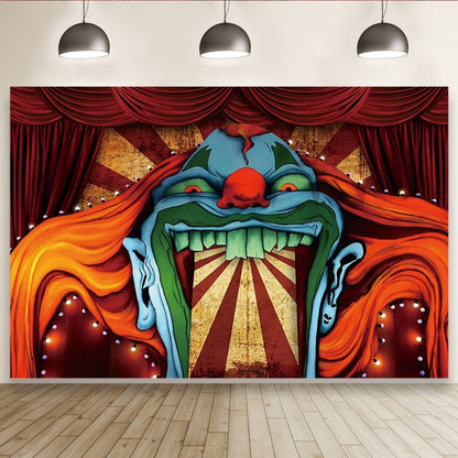 150 x 100cm Circus Clown Show Party Photography Background Cloth Decorative Scenes(MDN11761) -  by buy2fix | Online Shopping UK | buy2fix