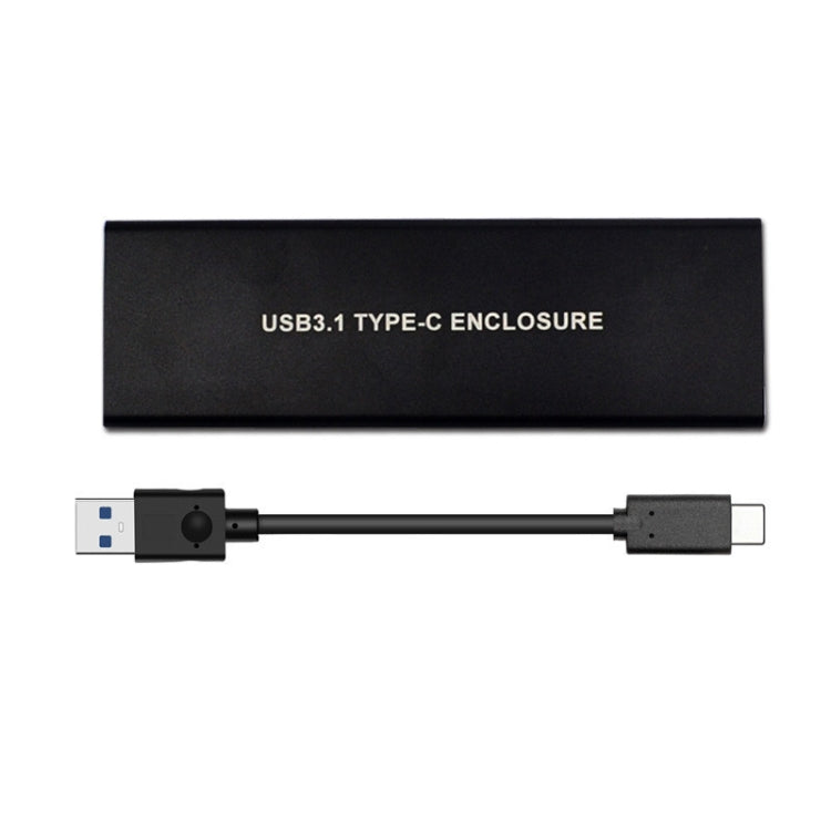 USB3.2 To M.2 NVME Hard Disk Box NGFF PCIE Protocol To TYPE-C, Color: Black - HDD Enclosure by buy2fix | Online Shopping UK | buy2fix