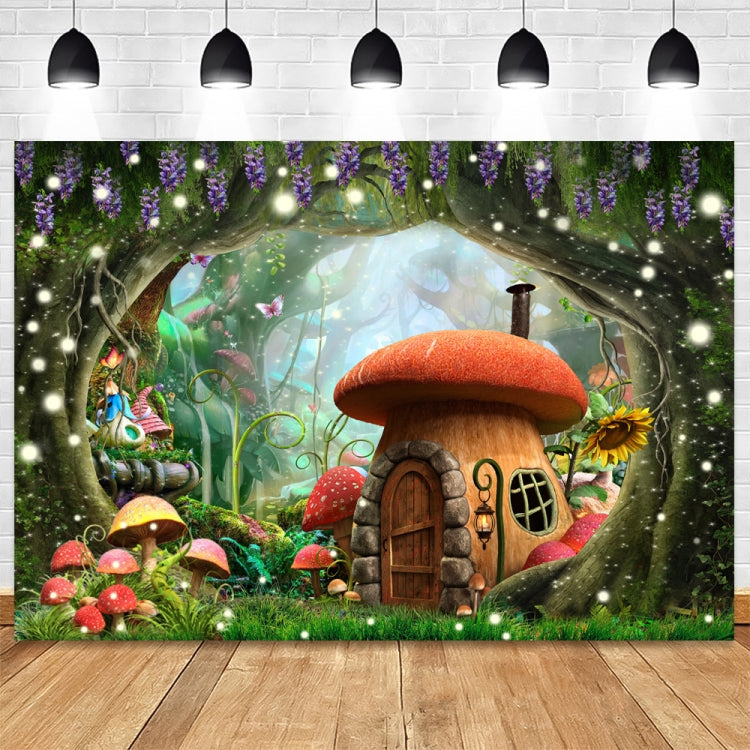 150 x 210cm Fantasy Forest Photography Background Cloth Cartoon Kids Party Decoration Backdrop(5284) -  by buy2fix | Online Shopping UK | buy2fix