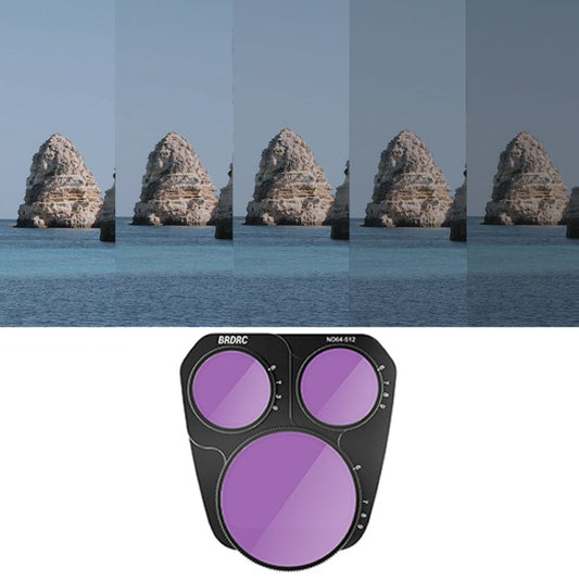 For DJI MAVIC 3PRO BRDRC Filter Accessories, Style: Adjustable VND6-9 Filter - Mavic Lens Filter by BRDRC | Online Shopping UK | buy2fix
