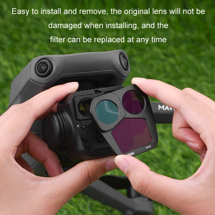 For DJI MAVIC 3PRO BRDRC Filter Accessories, Style: Galaxy Filter - Mavic Lens Filter by BRDRC | Online Shopping UK | buy2fix