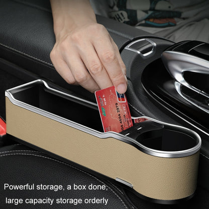 Car Seat Gap Storage Box Multifunctional Mobile Phone USB Charger, Color: Standard Red - Stowing Tidying by buy2fix | Online Shopping UK | buy2fix