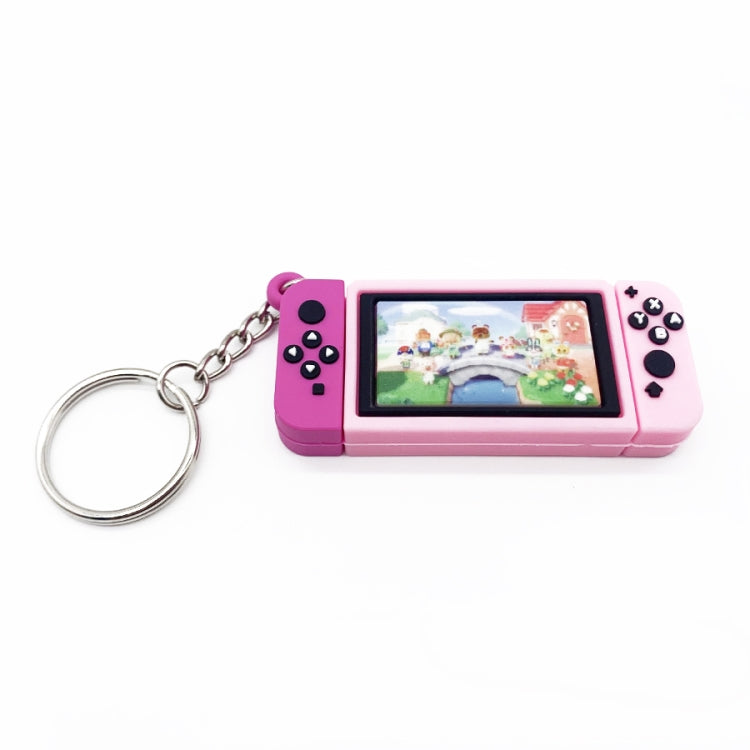 Gamepad Keychain Game Charm Pendant(Pink Small Bridge) - Key Rings by buy2fix | Online Shopping UK | buy2fix