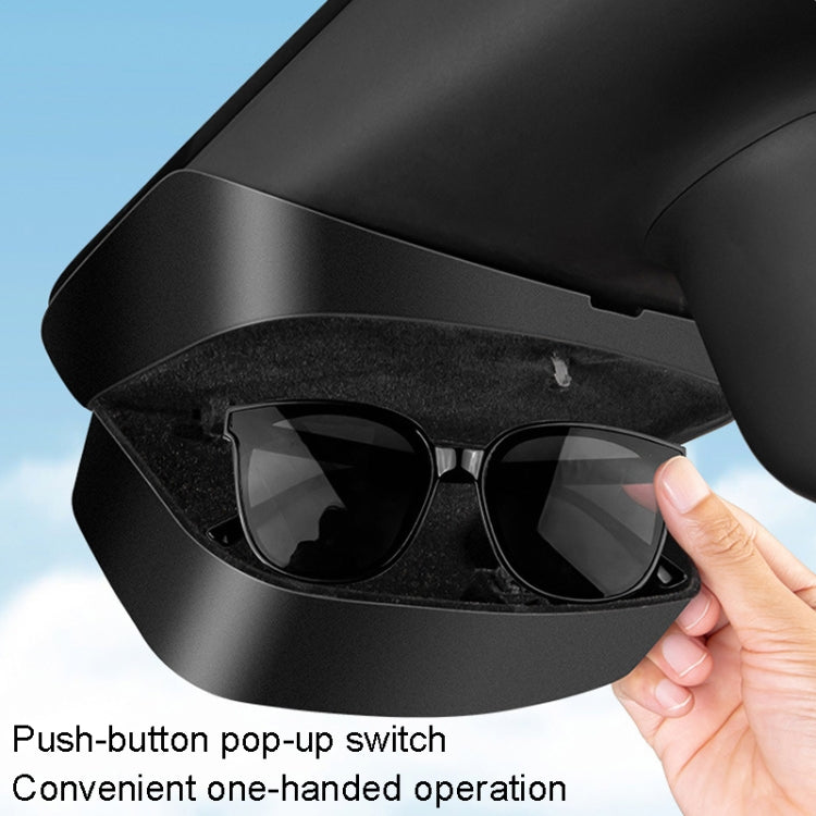 For Tesla Model Y Car Glasses Box Sunglasses Clip Accessories - Sunglasses & Glasses Clips by buy2fix | Online Shopping UK | buy2fix