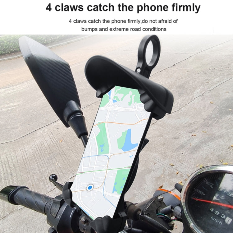 Motorcycle Sunshade Rainproof Mobile Phone Holder, Shape: Handlebar Holder No Charge - Holder by buy2fix | Online Shopping UK | buy2fix