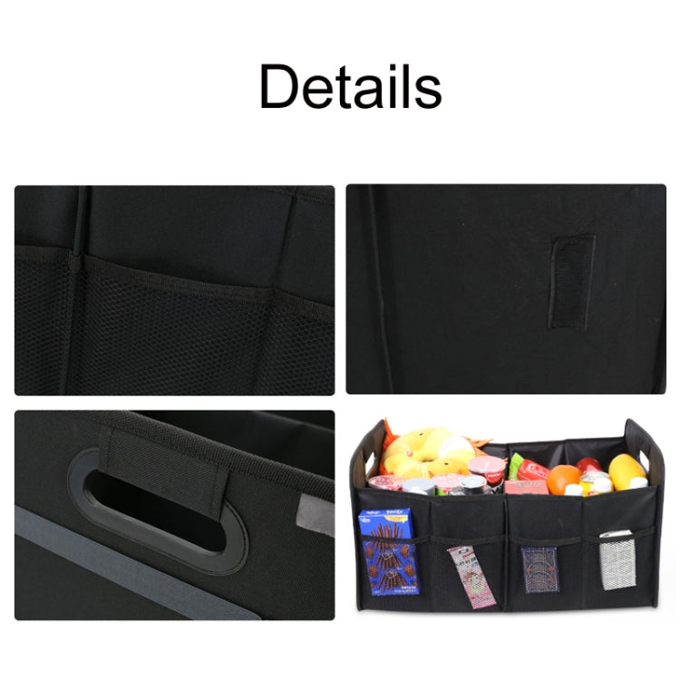 Car Trunk Folding Oxford Fabric Storage Bag(Black) - Stowing Tidying by buy2fix | Online Shopping UK | buy2fix