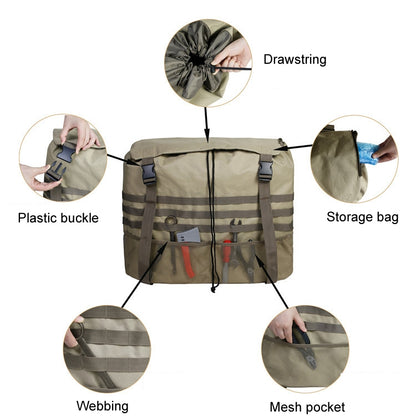 Outdoor Camping Off-road Vehicle Spare Tire Tool Miscellaneous Storage Bag, Color: Black - Stowing Tidying by buy2fix | Online Shopping UK | buy2fix