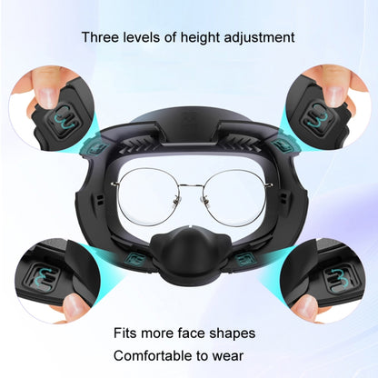 AMVR Q3FC1 For Meta Quest3 Mask Ice Silk Breathable Leather Material(Mask+1 Ice Silk) - VR Accessories by AMVR | Online Shopping UK | buy2fix