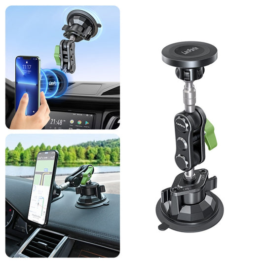 Lanparte Magnetic Car Phone Holder Adjustable Suction Cup Navigation Stand RBA-M01 - Universal Car Holders by Lanparte | Online Shopping UK | buy2fix