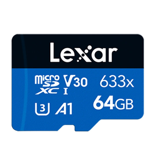 Lexar 633x 64GB High-speed Driving Recorder Dedicated Mobile Phone Memory Card DVR TF Card - Micro SD Card by Lexar | Online Shopping UK | buy2fix