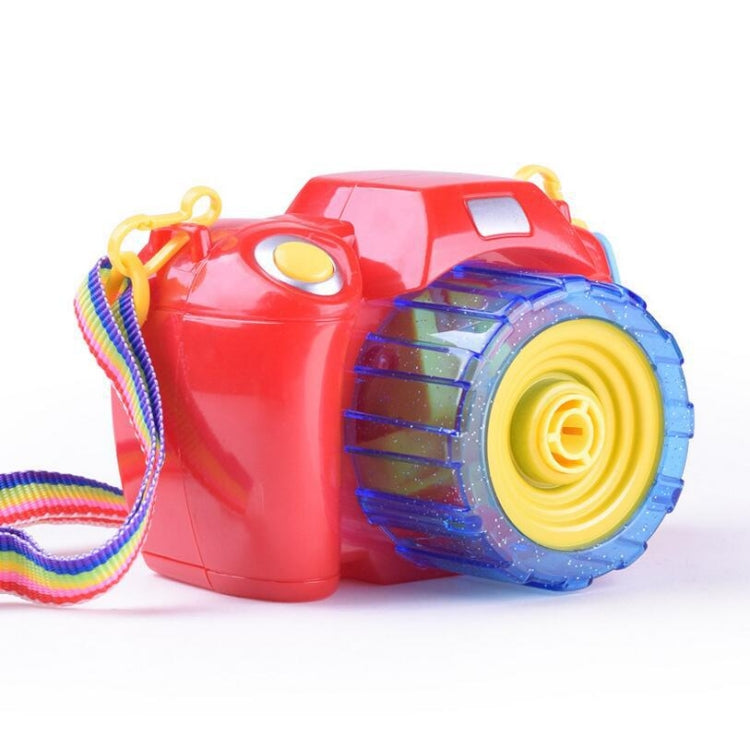 Electric Camera Shaped Flashing Sounding Toy Bubble Machine, Random Color Delivery, Bubble Liquid Not Included - Toy Sports by buy2fix | Online Shopping UK | buy2fix