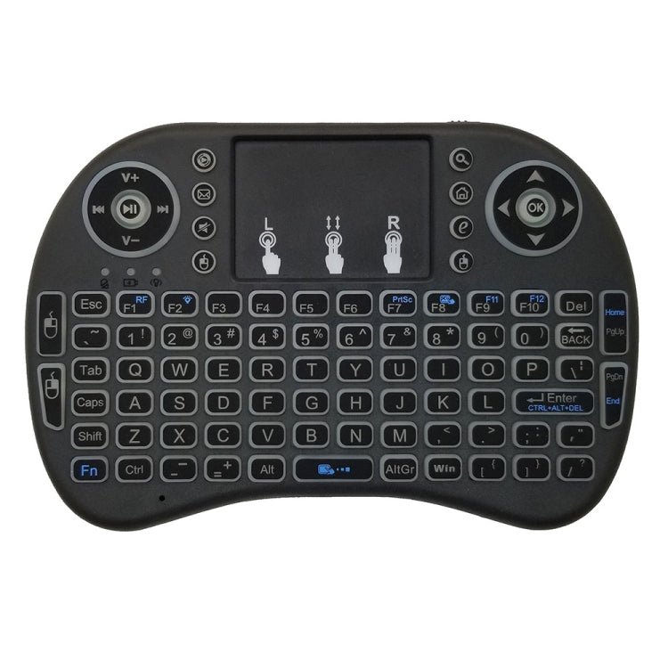 Support Language: English i8 Air Mouse Wireless Backlight Keyboard with Touchpad for Android TV Box & Smart TV & PC Tablet & Xbox360 & PS3 & HTPC/IPTV - MINI PC Accessories & Gadgets by buy2fix | Online Shopping UK | buy2fix