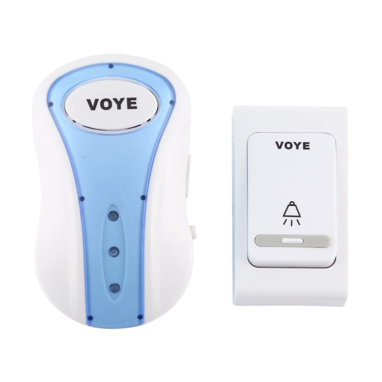 VOYE V008B Home Music Remote Control Wireless Doorbell with 38 Polyphony Sounds, US Plug (White) - Security by VOYE | Online Shopping UK | buy2fix