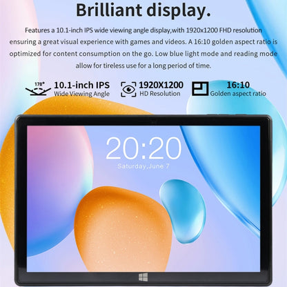 LZ1003 Tablet PC, 10.1 inch, 16GB+128GB, Windows 10, Intel Celeron J4105 Quad Core, Support TF Card & HDMI & BT & Dual WiFi, Not Included Keyboard - Other by buy2fix | Online Shopping UK | buy2fix
