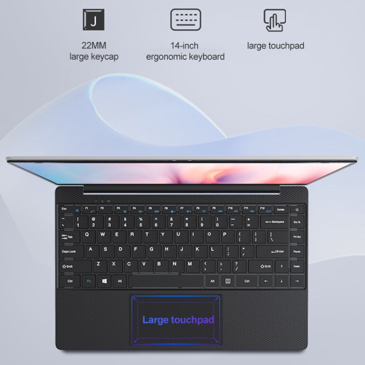 Jumper EZbook S5 Pro Laptop, 14.0 inch, 16GB+512GB, Windows 11 Intel Jasper Lake N5095 Quad Core, Support TF Card & Bluetooth & WiFi & HDMI - Jumper by jumper | Online Shopping UK | buy2fix