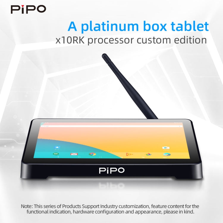 PiPo X10RK Mini Tablet PC Box, 10.1 inch, 2GB+32GB, Android 7.1.2 RK3326 Quad-core Cortex A35 up to 1.5GHz Support WiFi & Bluetooth & TF Card & HDMI & RJ45, US Plug(Black) - PiPO by PiPo | Online Shopping UK | buy2fix