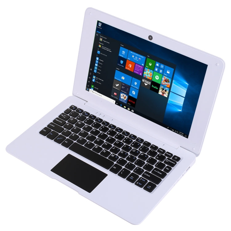 3350 10.1 inch Laptop, 3GB+32GB, Windows 10 OS, Intel Celeron N3350 Dual Core CPU 1.1Ghz-2.4Ghz, Support & Bluetooth & WiFi & HDMI, EU Plug(White) - Others by buy2fix | Online Shopping UK | buy2fix