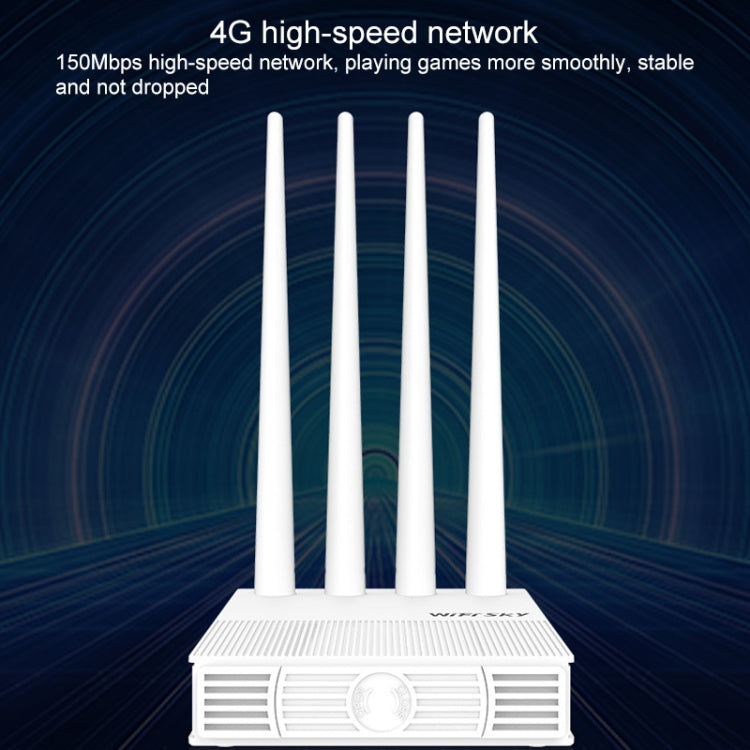 COMFAST GR401 300Mbps 4G Household Signal Amplifier Wireless Router Repeater WIFI Base Station with 4 Antennas, Asia Pacific Edition - Wireless Routers by COMFAST | Online Shopping UK | buy2fix