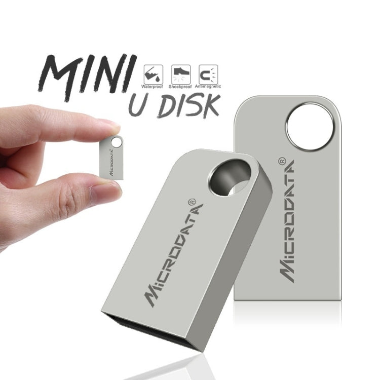 Microdata 16GB USB 2.0 Mini Metal U Disk - USB Flash Drives by Microdata | Online Shopping UK | buy2fix