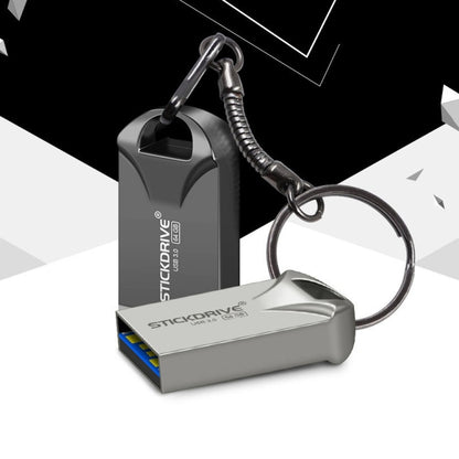STICKDRIVE 64GB USB 3.0 High Speed Mini Metal U Disk (Silver Grey) - USB Flash Drives by STICKDRIVE | Online Shopping UK | buy2fix