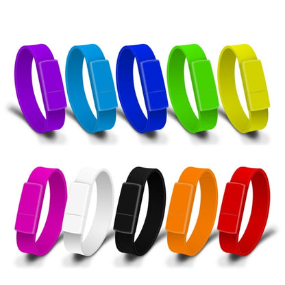 MicroDrive 32GB USB 2.0 Fashion Bracelet Wristband U Disk (Blue) - Computer & Networking by MicroDrive | Online Shopping UK | buy2fix