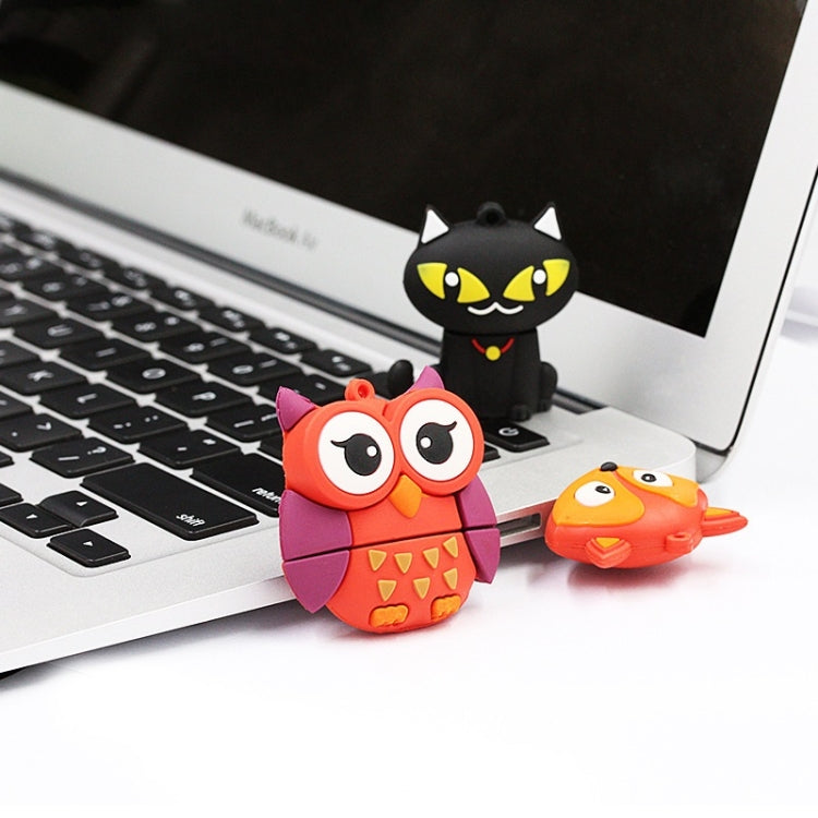 MicroDrive 16GB USB 2.0 Creative Cute Owl U Disk - USB Flash Drives by MicroDrive | Online Shopping UK | buy2fix